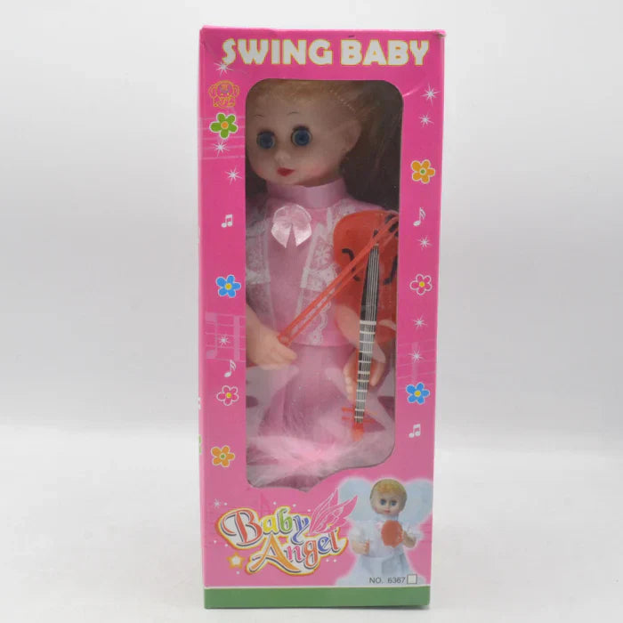 Angel Baby Doll with Music Light and Dancing Along guitar